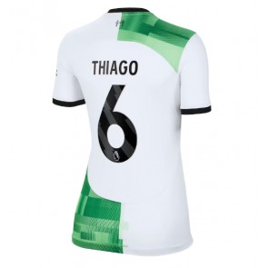 Liverpool Thiago Alcantara #6 Gostujuci Dres za Ženska 2023-24 Kratak Rukavima